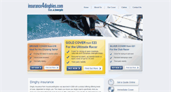 Desktop Screenshot of insurance4dinghies.com